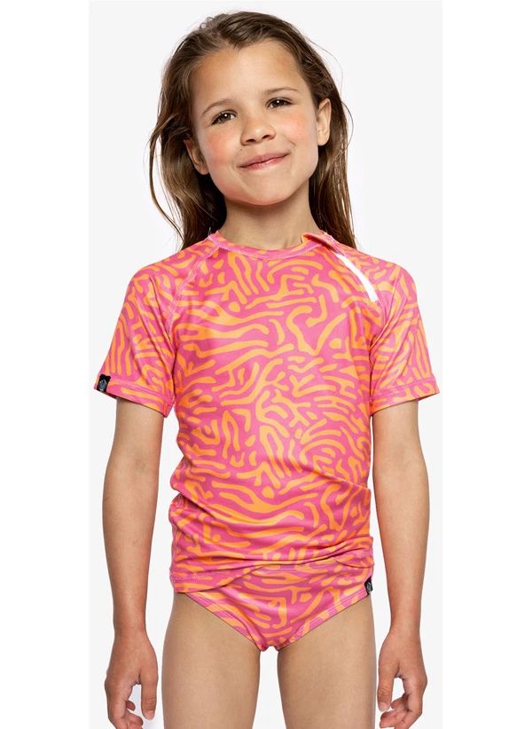 T-Shirt Anti-UV Coral | Orange- Image produit n°1