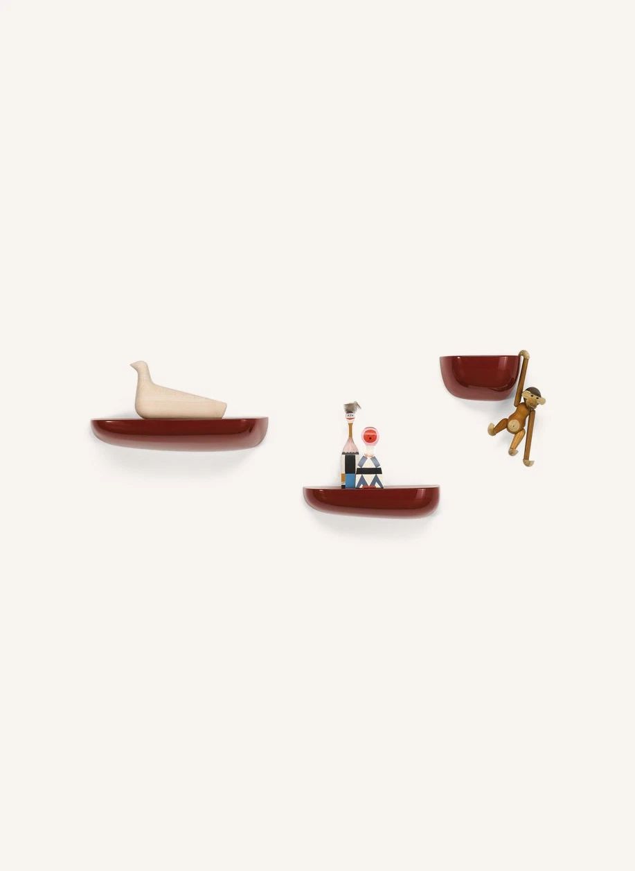 Etagère Corniche - Ronan & Erwan Bouroullec | Rouge japonais- Image produit n°1