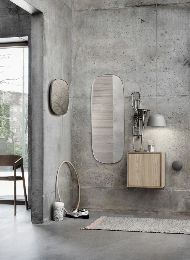 Miroir Framed | Gris
