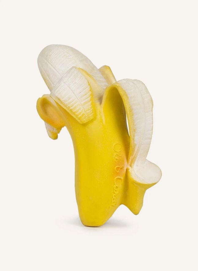 Ana la banane de dentition | Jaune