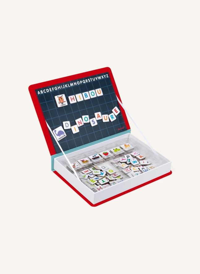 Livre magnétique alphabet Magnéti'book - 131 magnets