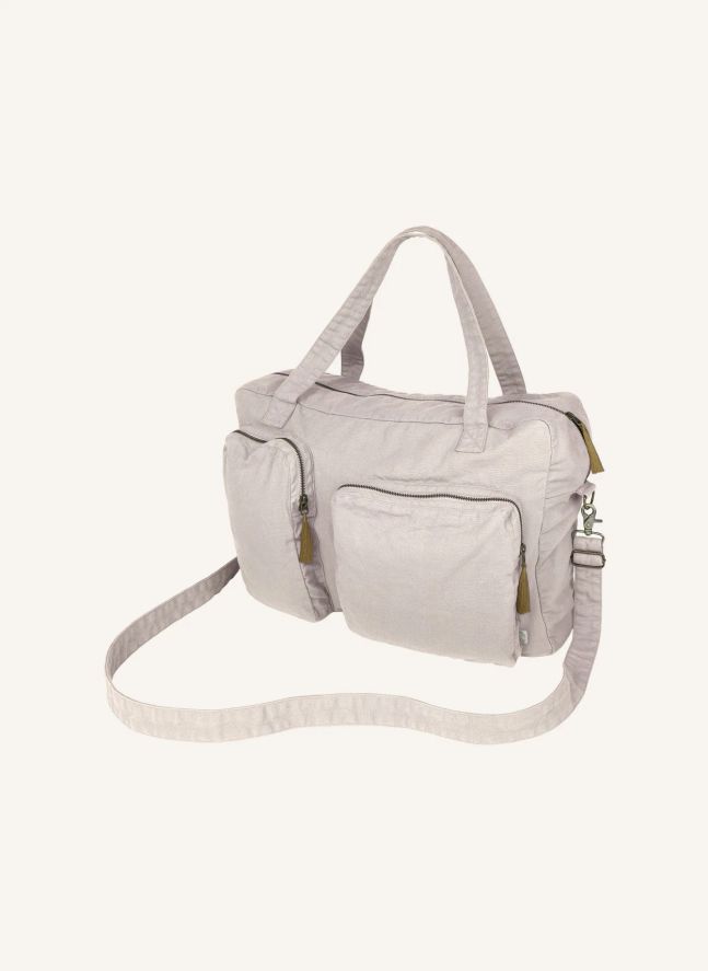 Bolso de fin de semana de algodón biológico | Powder S018