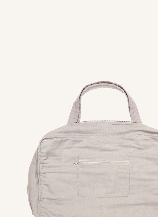 Bolso de fin de semana de algodón biológico | Powder S018
