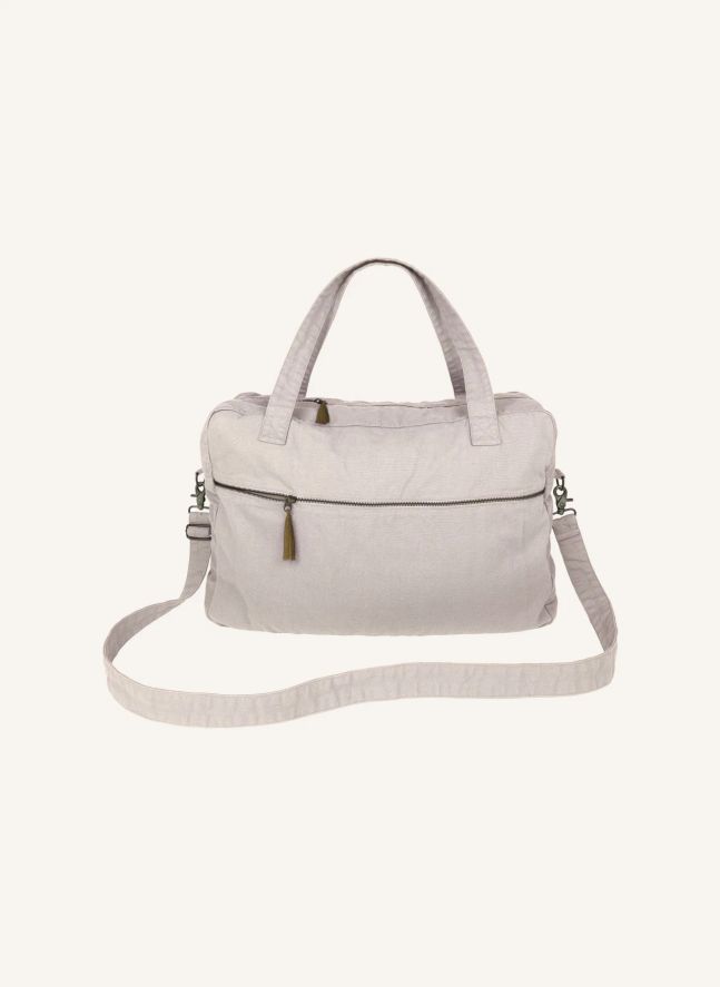 Bolso de fin de semana de algodón biológico | Powder S018