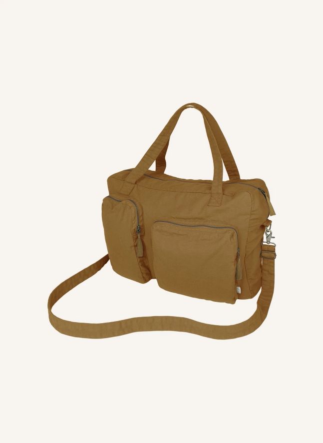 Bolso de fin de semana de algodón biológico | Gold S024