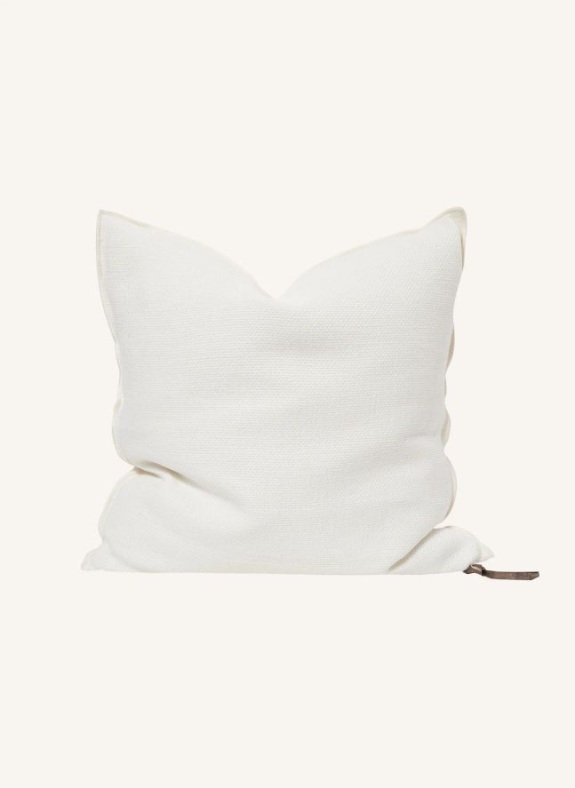 Coussin Vice Versa en toile Formentera | Blanc