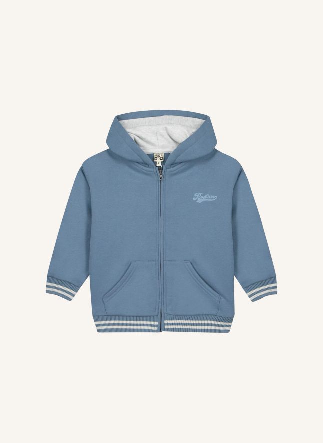 Sweat Zippé Power | Bleu horizon