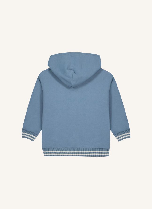 Sweat Zippé Power | Bleu horizon