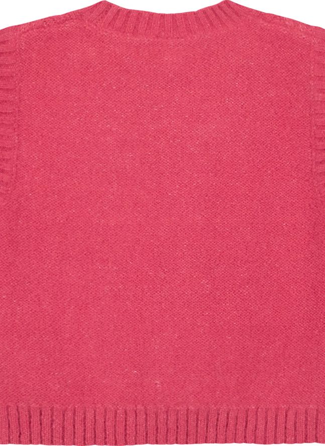 Pull Sans Manches Lucia | Framboise