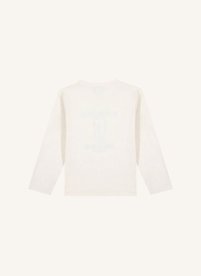 T-shirt Taxo Raccoon | Ecru