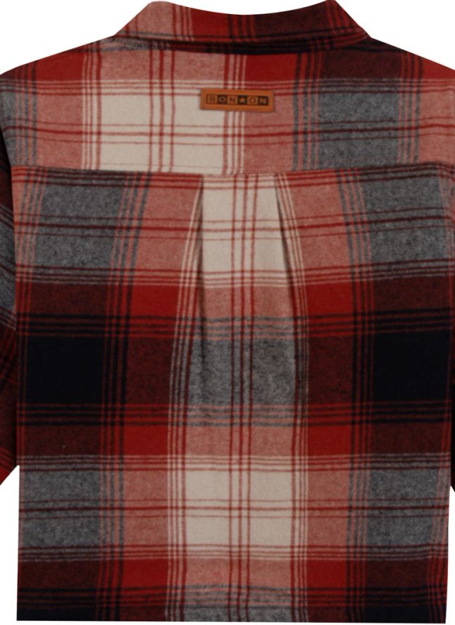 Surchemise Peace Carreaux | Rouge