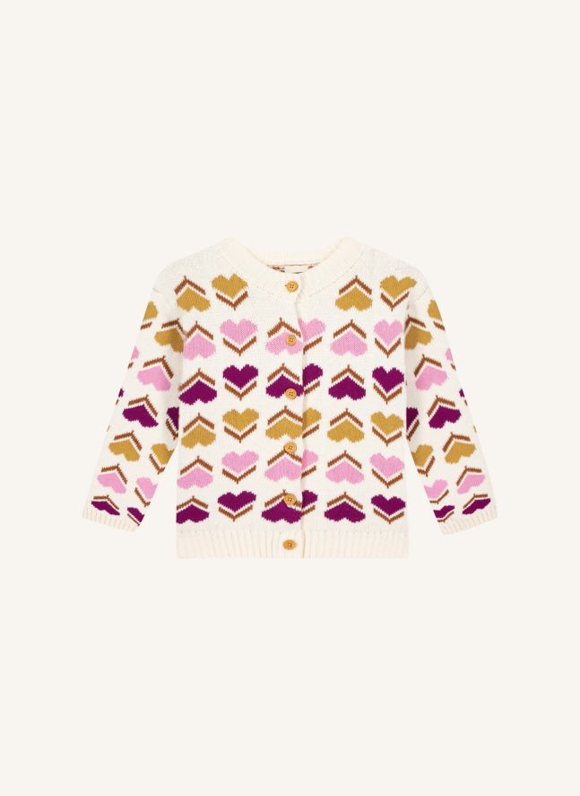 Cardigan Maligne | Ecru