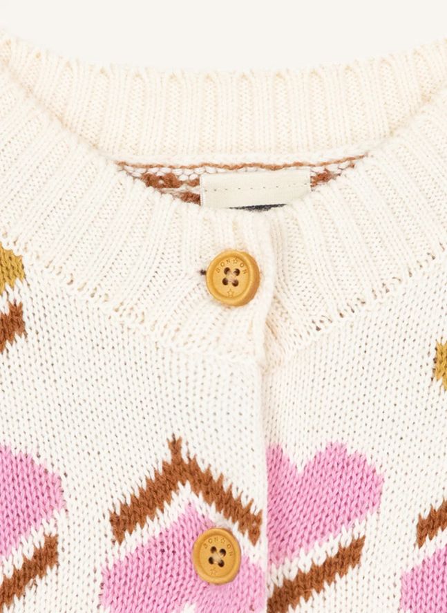 Cardigan Maligne | Ecru