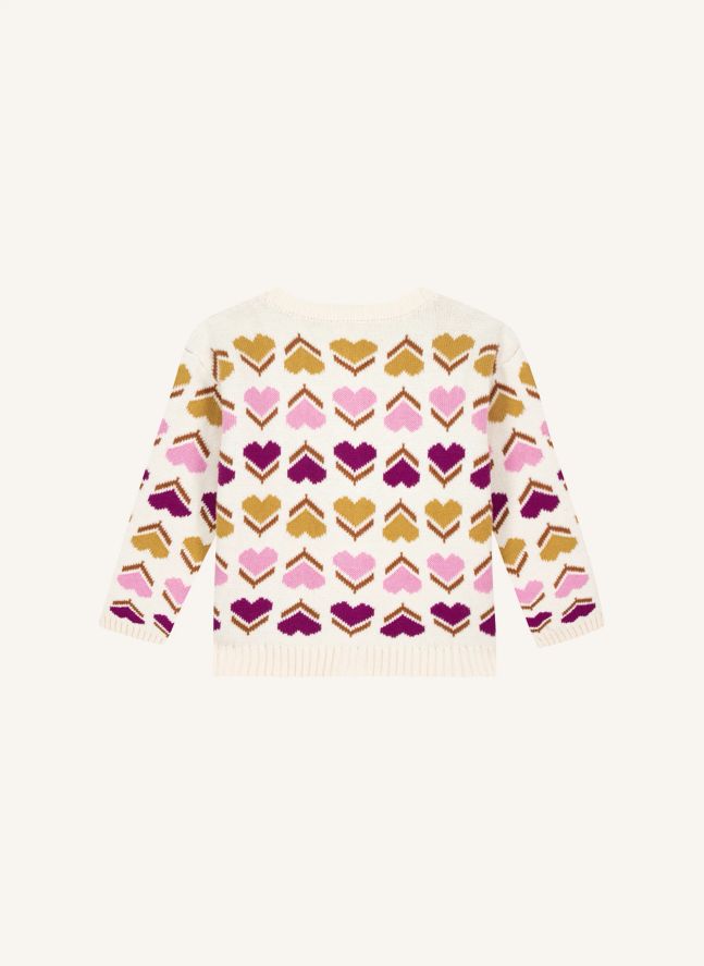 Cardigan Maligne | Ecru