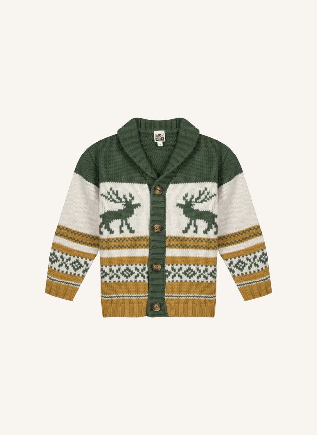 Cardigan Polar | Kaki