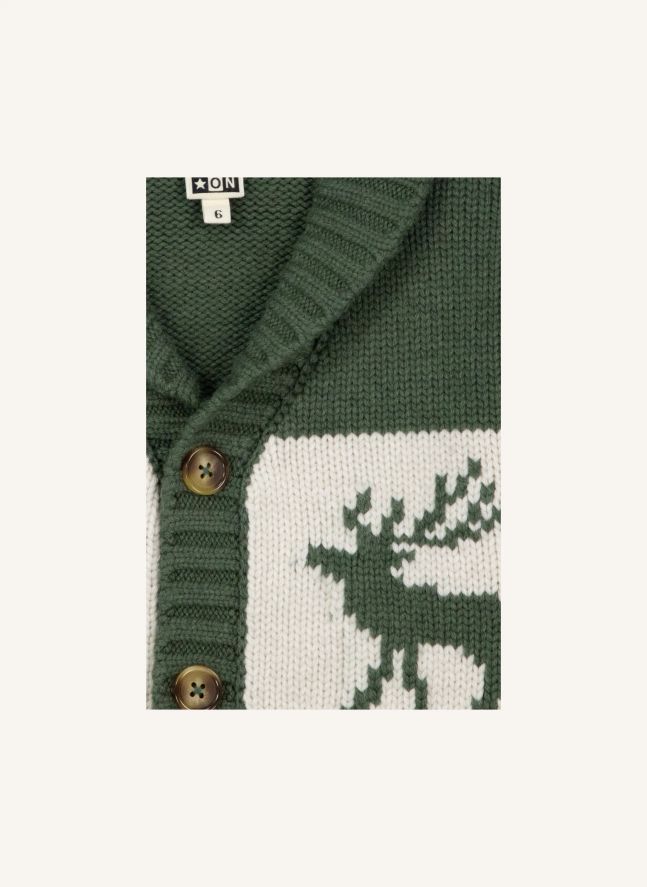 Cardigan Polar | Kaki