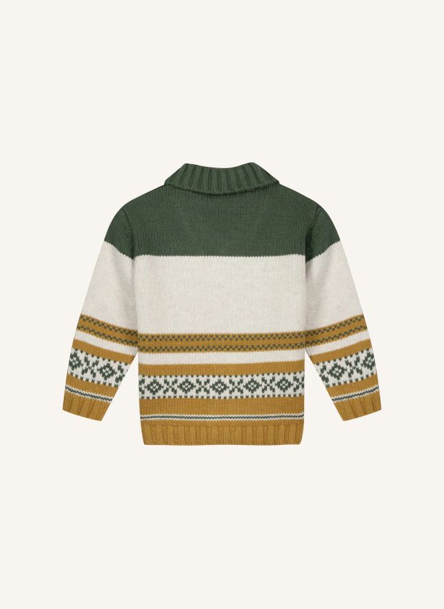 Cardigan Polar | Kaki