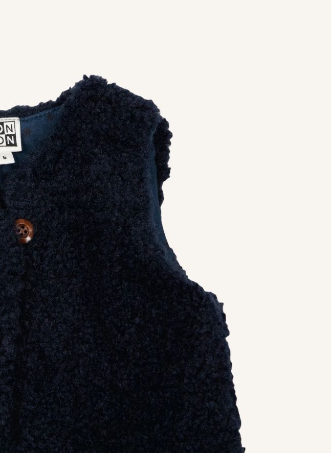 Chaqueta Teddy Beti | Azul Marino