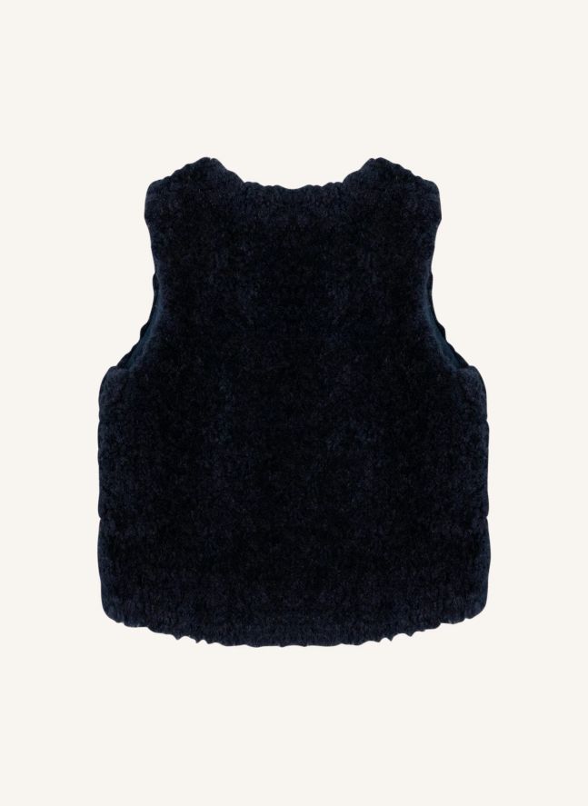 Teddy Beti jacket | Navy blue