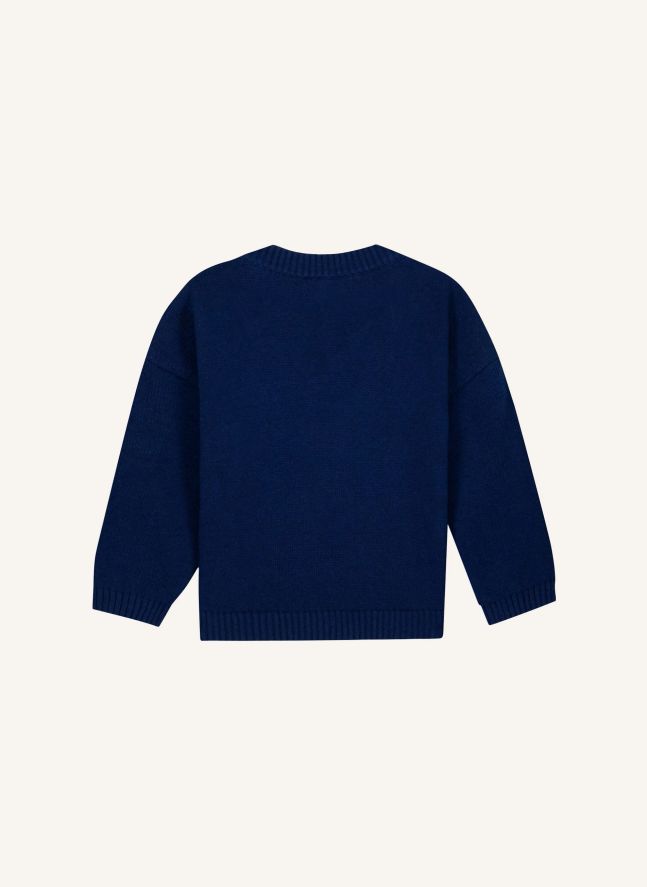 Pull Lovely Cœurs | Bleu marine