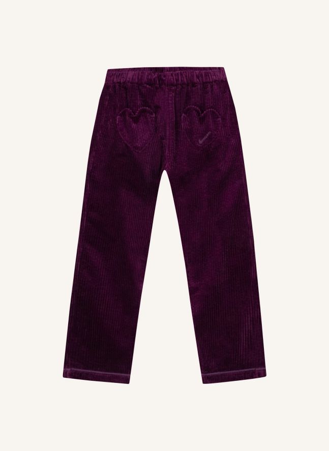 Pantalon Duck Velours Côtelé | Violet