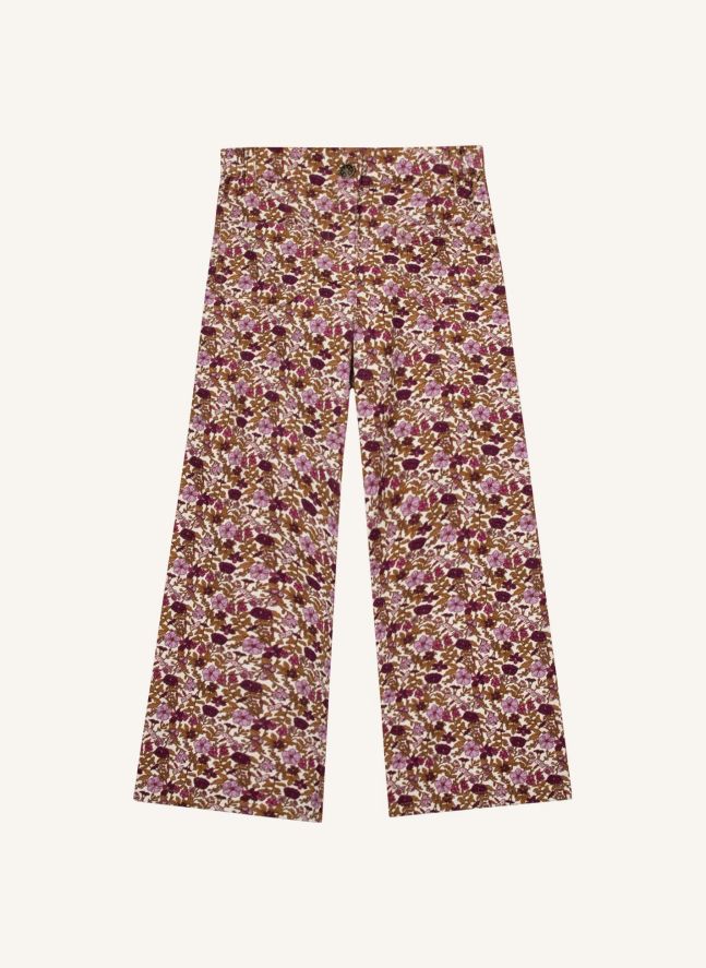 Pantalon Paradisco Fleuri | Caramel
