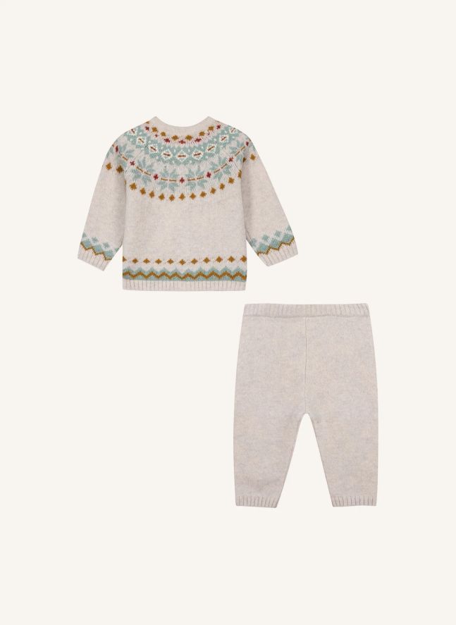 Toudou Cardigan and Legging Set | Chalk
