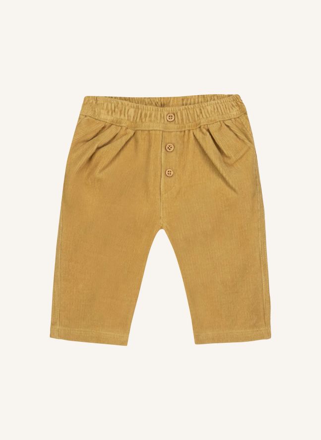 Pantalon Popeye Velours Côtelé | Jaune
