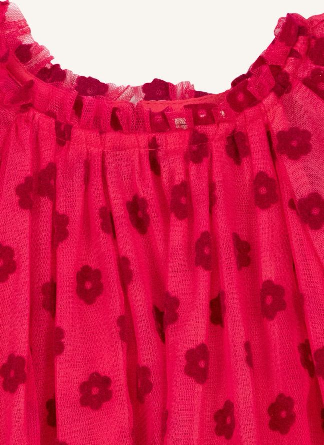 Phedre Flowers Dress | Fuchsia