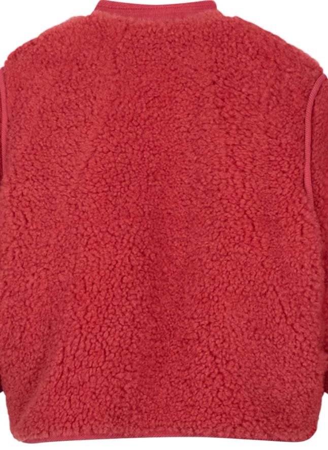 Peppa Sherpa jacket | Framboise