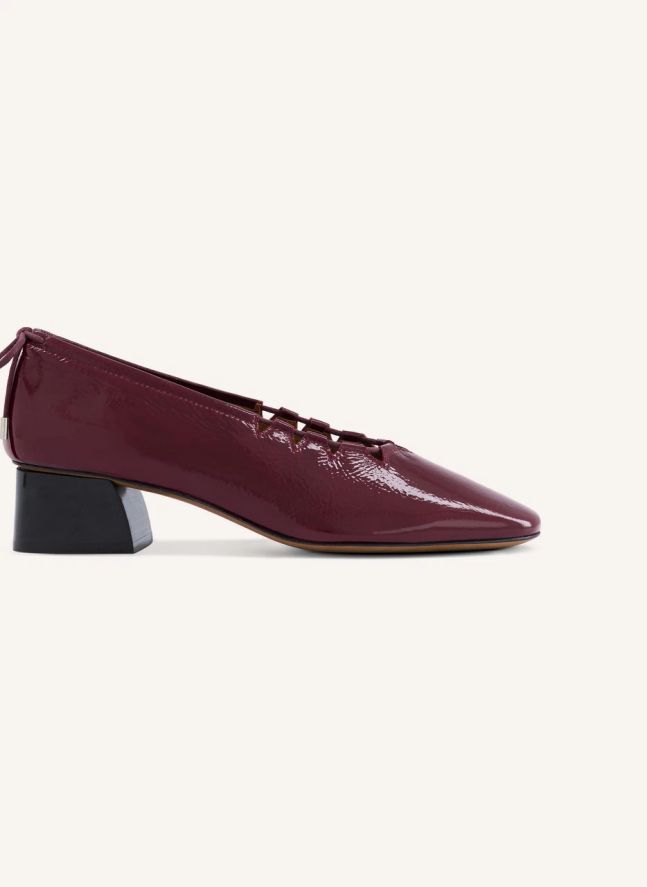 Babies Moune Cuir Verni | Bordeaux