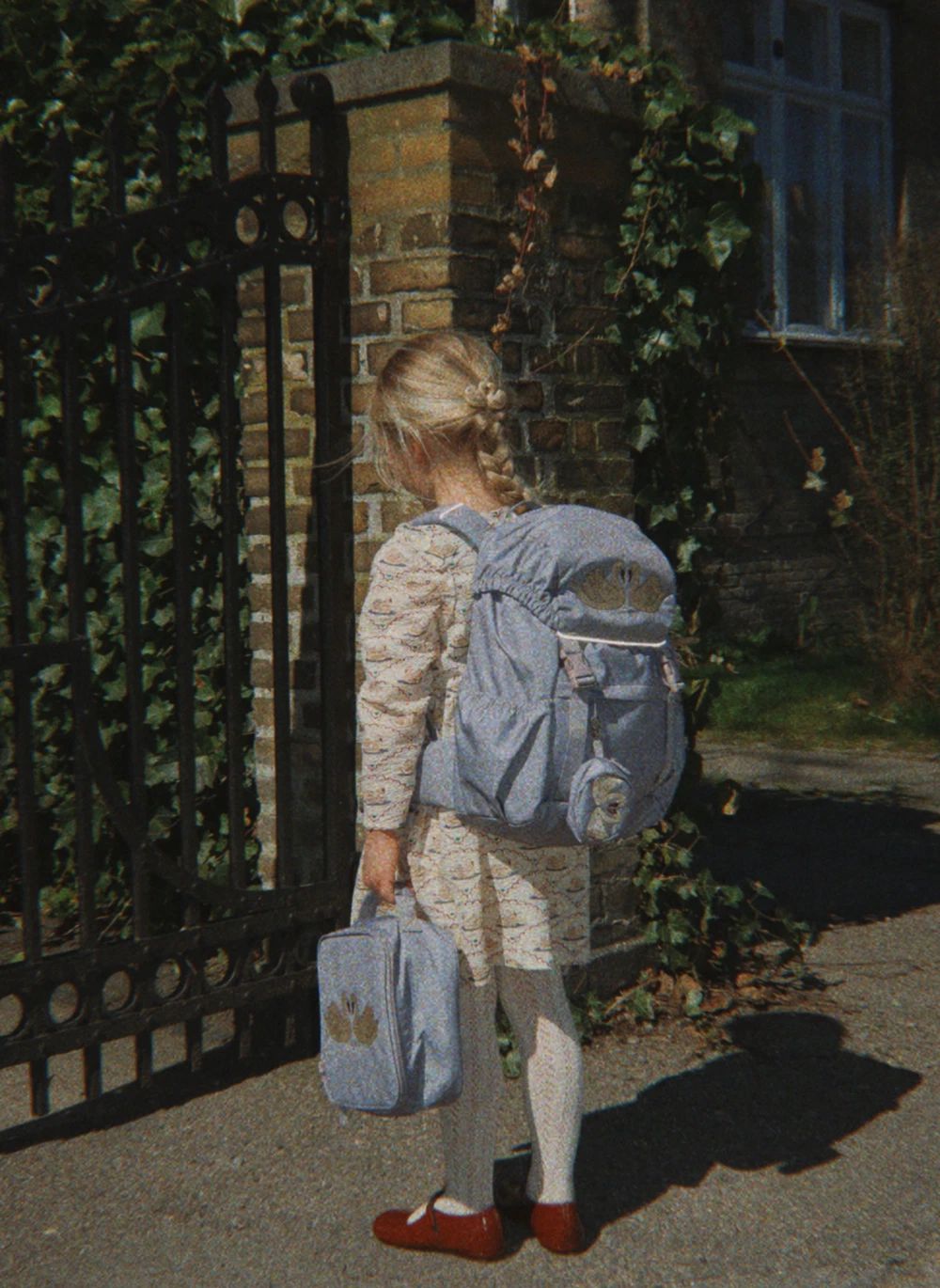 Sac à Dos Clover Cygnes | Bleu gris- Image produit n°1