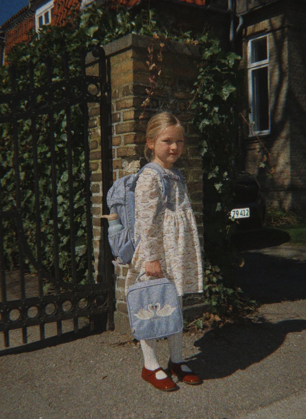 Sac à Dos Clover Cygnes | Bleu gris- Image produit n°4