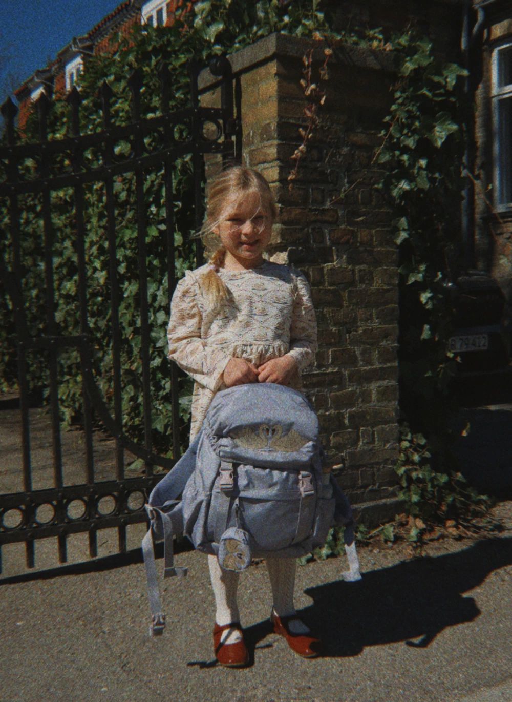 Sac à Dos Clover Cygnes | Bleu gris- Image produit n°3