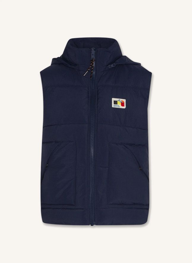 Chaqueta sin mangas reversible Seb | Azul Marino