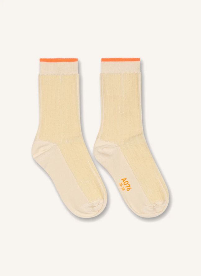 Chaussettes Josy | Crème