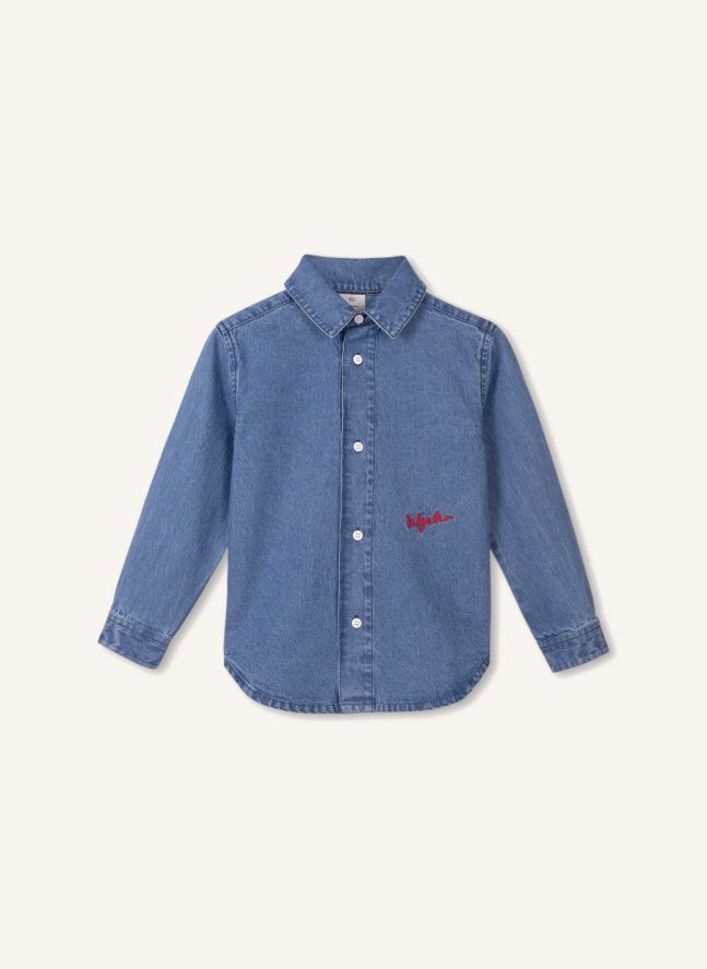 Chemise Denim | Bleu
