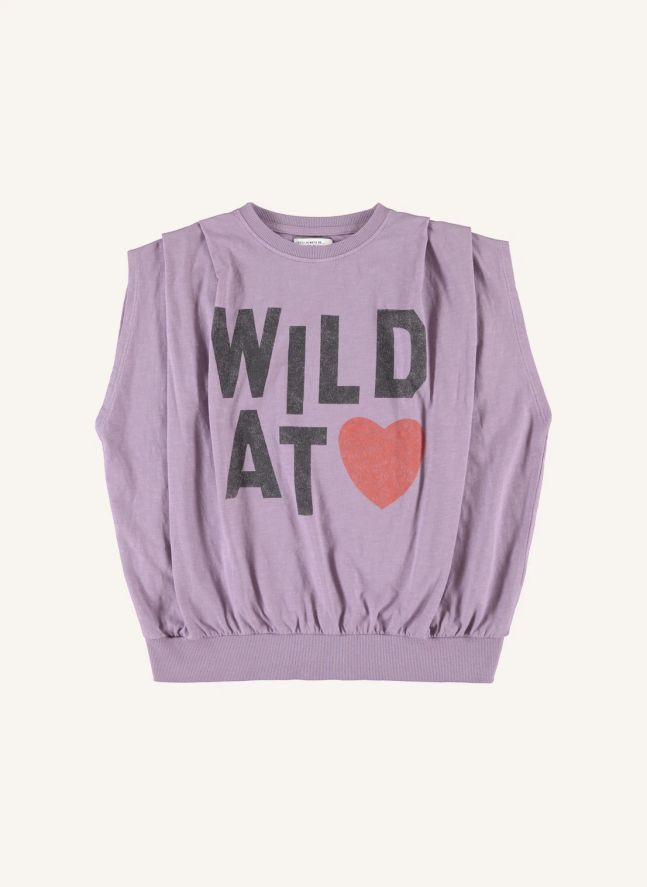 Top Joana Coton Flamé | 	Lilas
