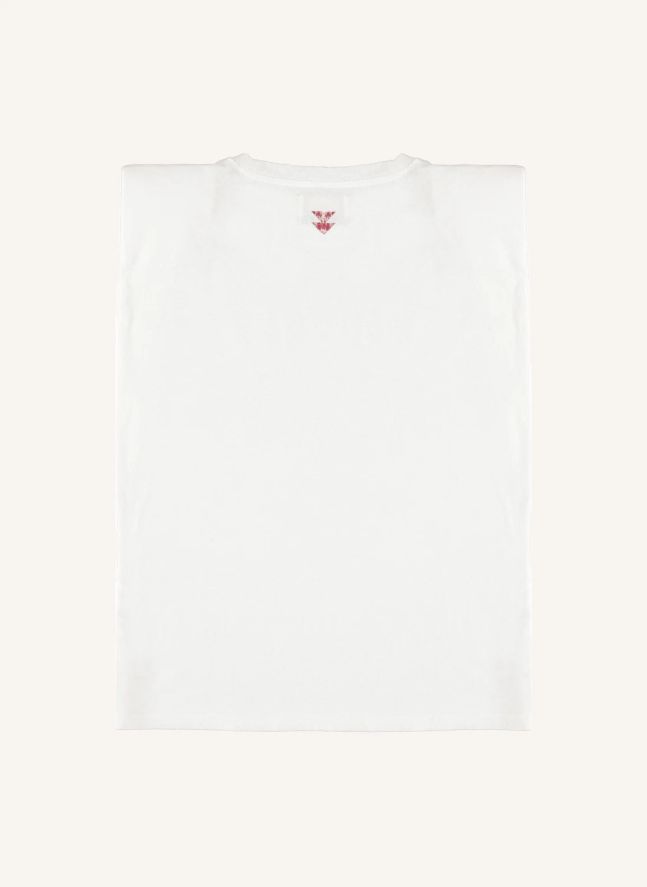 T-Shirt Alicia Lin et Coton | Ecru