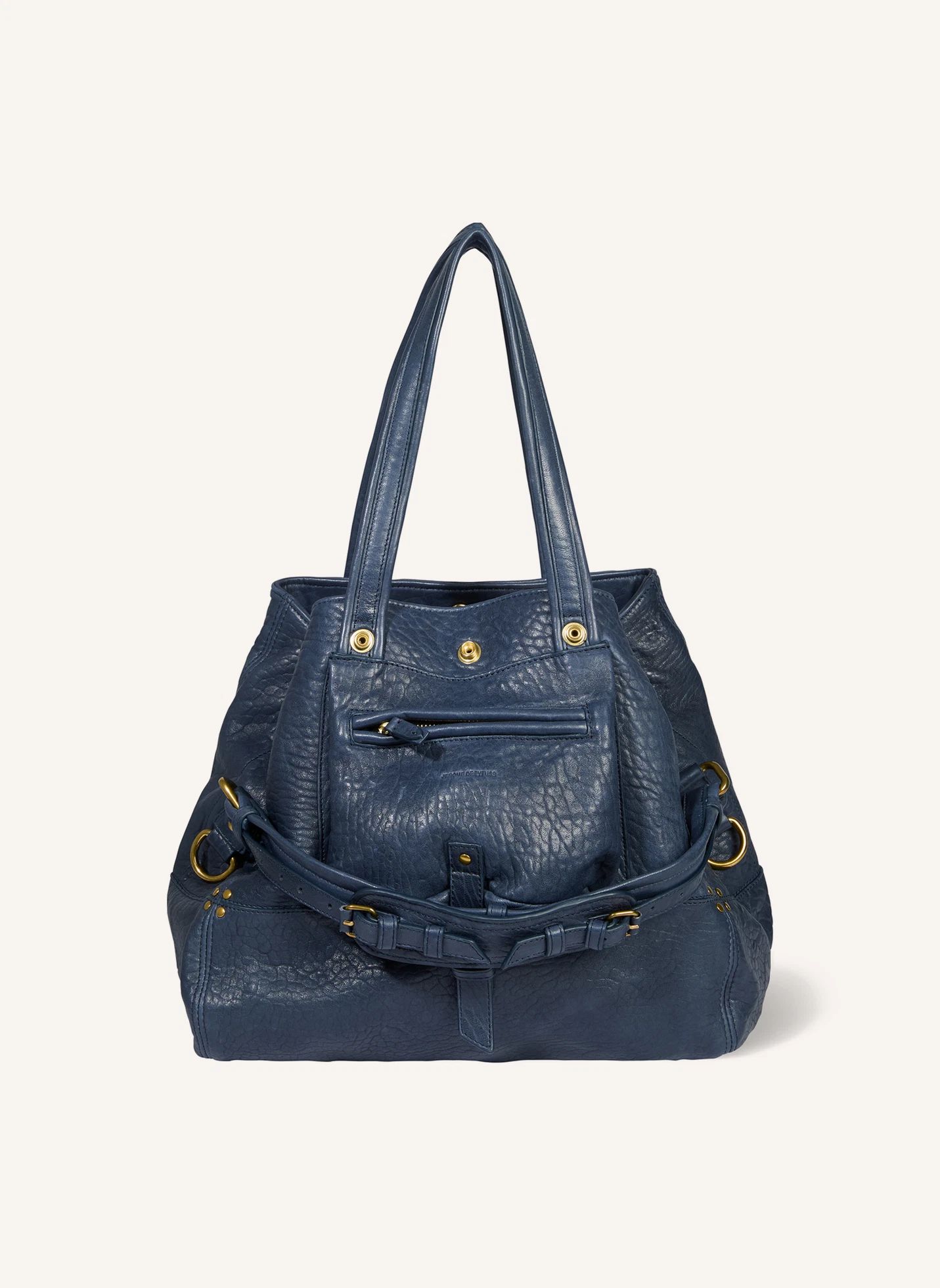 Sac Billy M Agneau | Bleu marine- Image produit n°0