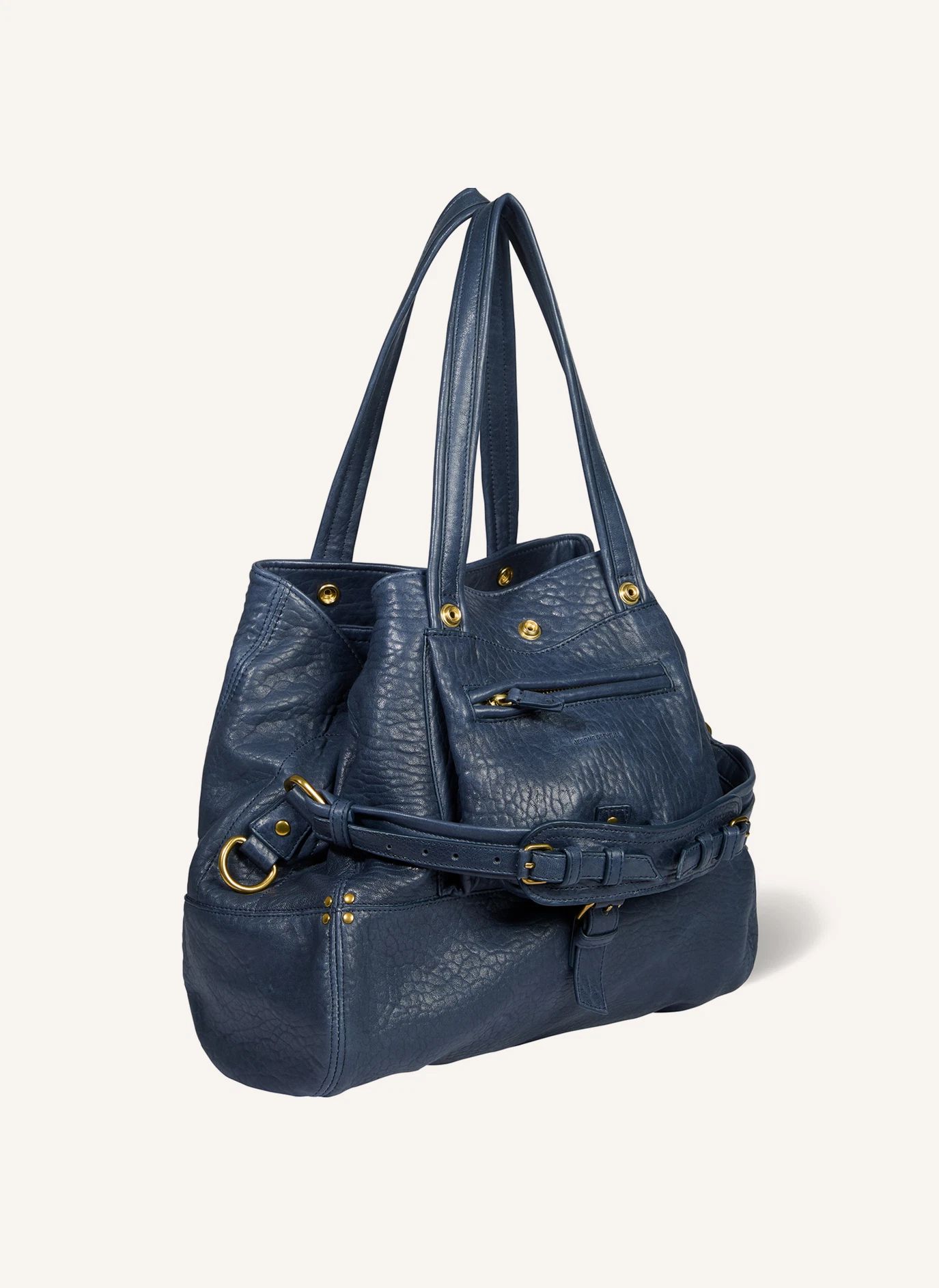 Sac Billy M Agneau | Bleu marine- Image produit n°3