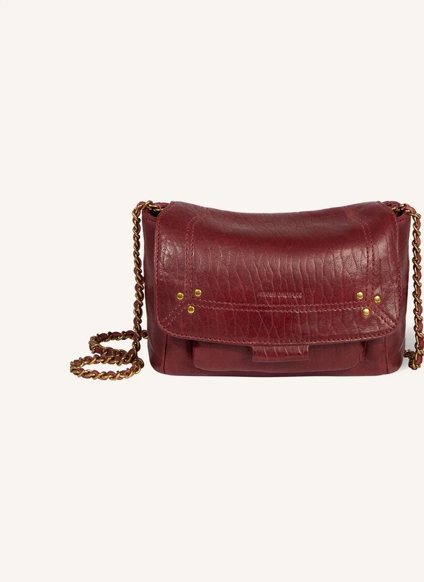 Sac Lulu S Agneau | Bordeaux- Image produit n°0