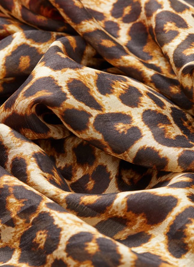Leony Taby Sia Scarf | Leopard