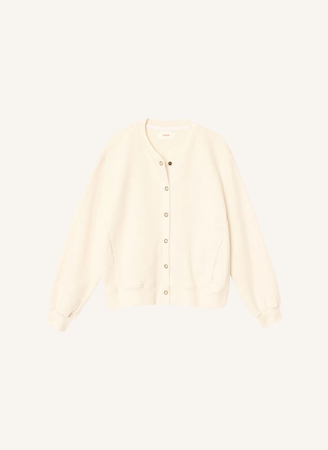 Cardigan Lanna Coton | Ecru