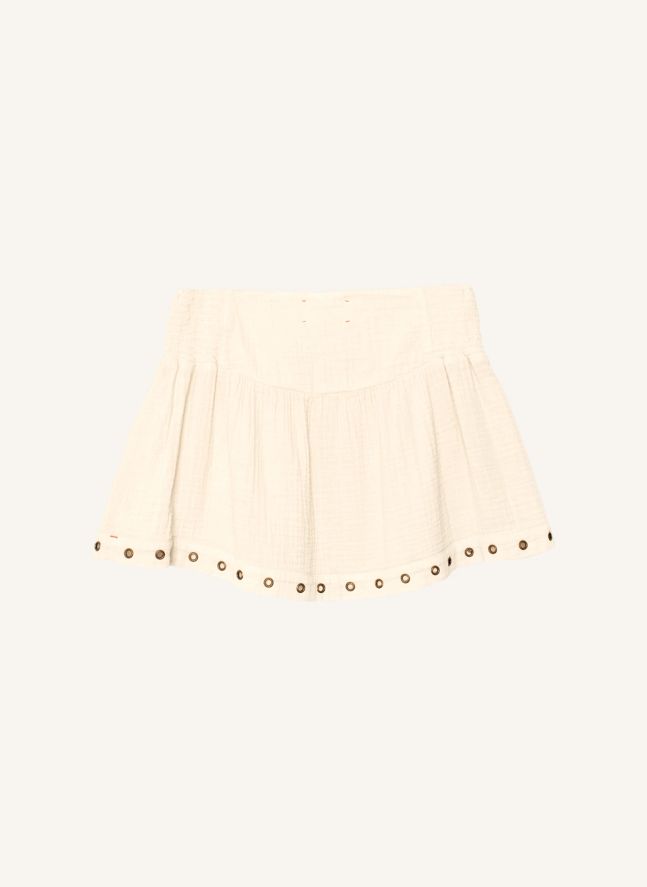 Capsule Léa Meylan : Jupe Esther Gaze de Coton | Crème