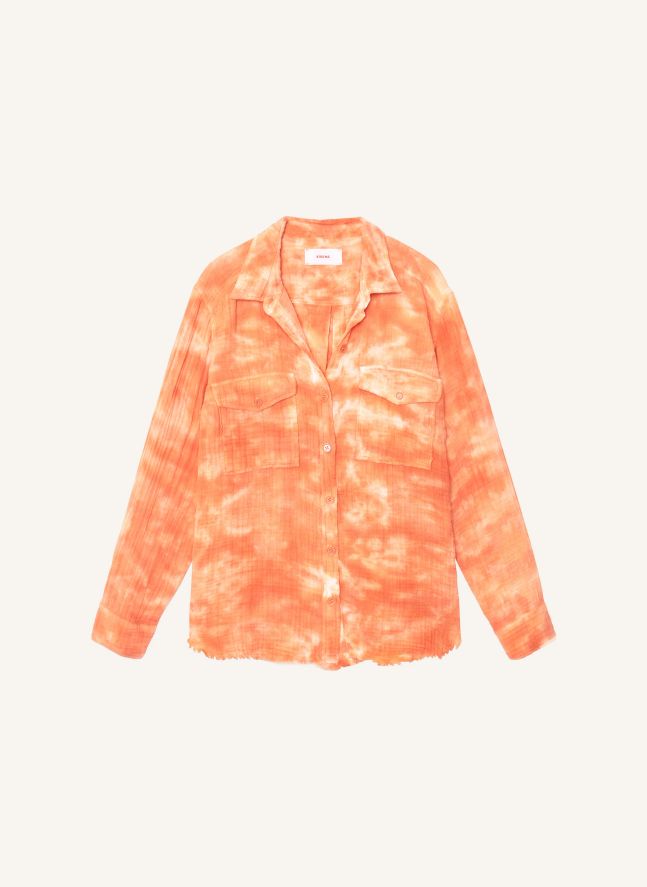 Capsule Léa Meylan : Chemise Carol Coton | Sunset