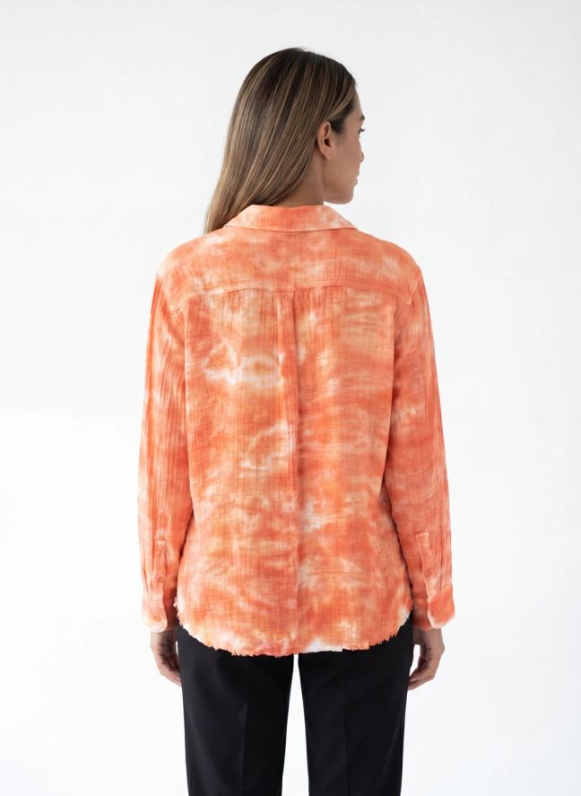 Capsule Léa Meylan : Chemise Carol Coton | Sunset