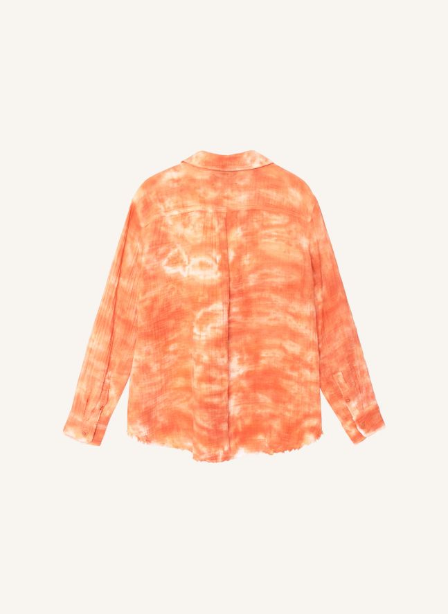 Capsule Léa Meylan : Chemise Carol Coton | Sunset