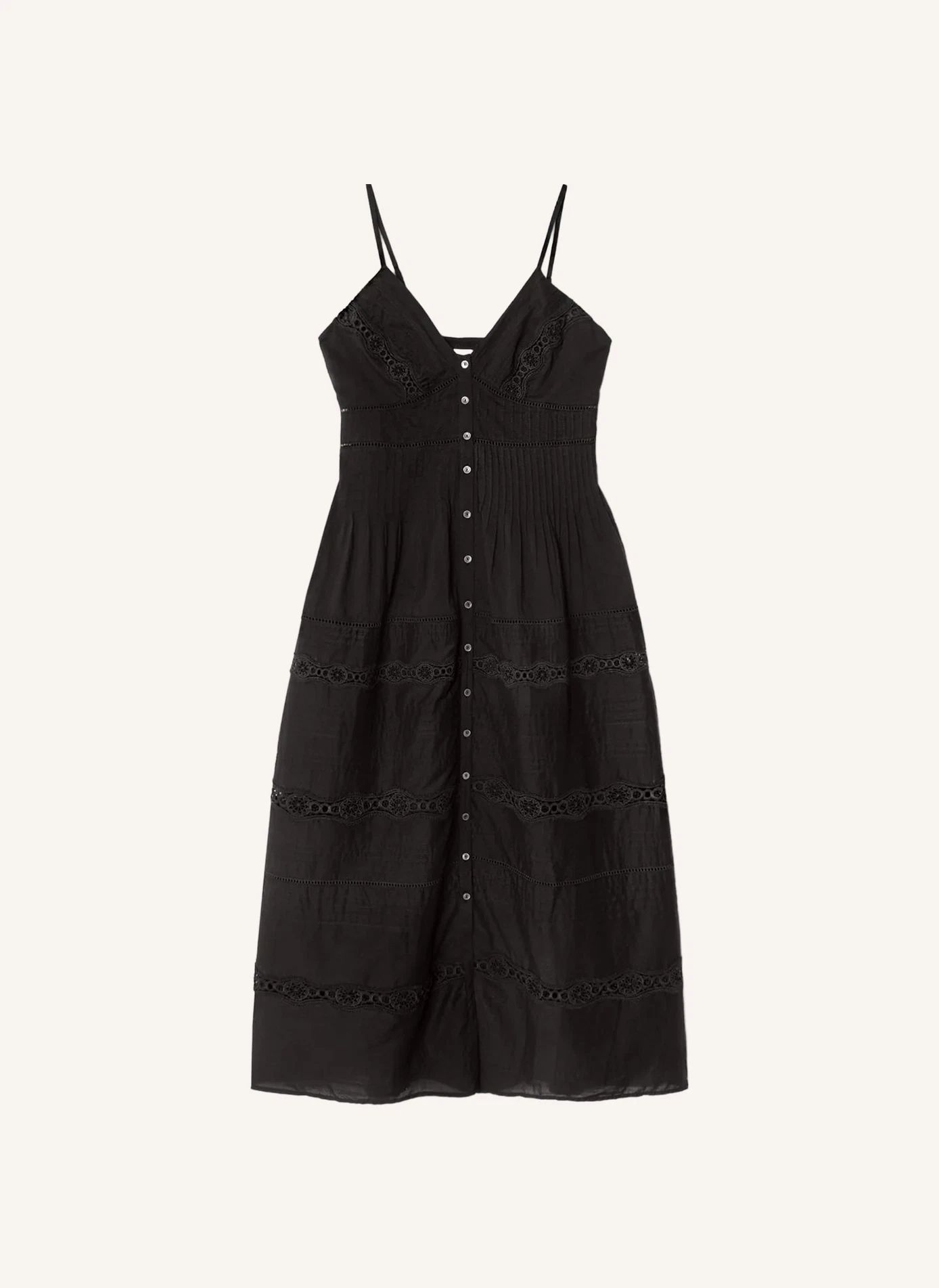 Robe Joni Coton | Noir- Image produit n°0