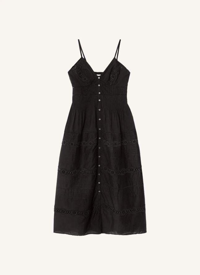 Robe Joni Coton | Noir
